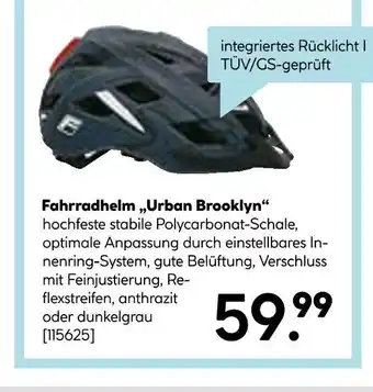 Hellweg Fahrradhelm „urban brooklyn“ Angebot
