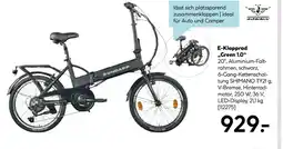 Hellweg E-klapprad green 1.0 Angebot
