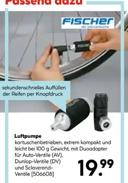 Hellweg Fischer luftpumpe Angebot