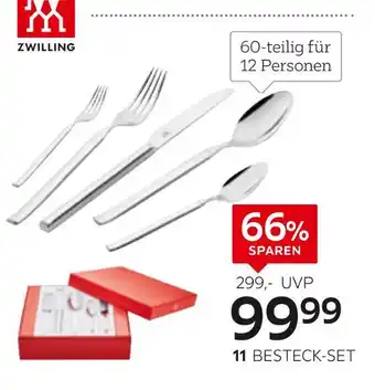 XXXLutz Zwilling besteck-set „redondo“ Angebot