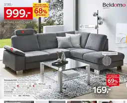 XXXLutz Beldomo wohnlandschaft oder couchtisch Angebot