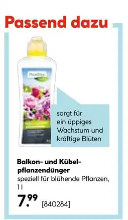 Hellweg Balkon- und kübelpflanzendünger Angebot