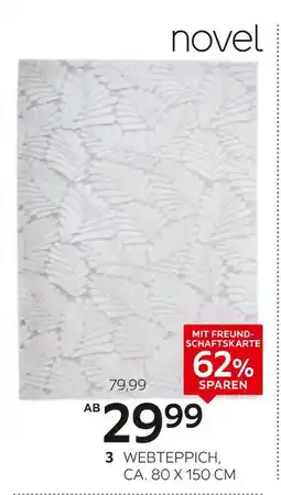 XXXLutz Novel webteppich „flower“ Angebot