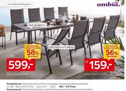 XXXLutz Ambia garden ausziehtisch oder gartensessel Angebot