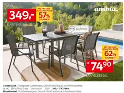 XXXLutz Ambia garden gartentisch oder stapelsessel Angebot