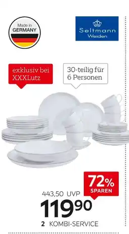 XXXLutz Seltmann weiden kombi-service „lido black line“ Angebot
