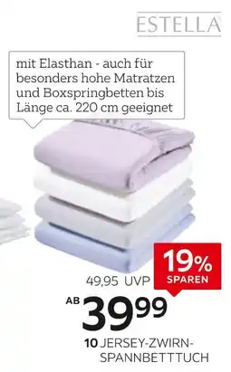XXXLutz Estella jersey-zwirn-spannbetttuch Angebot