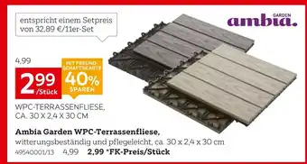 XXXLutz Ambia garden wpc-terrassenfliese Angebot