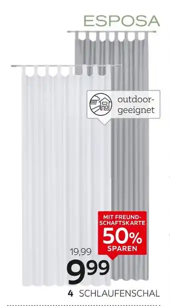XXXLutz Esposa schlaufenschal „outdoor“ Angebot