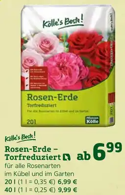 Pflanzen Kölle Kölle's beste! rosen-erde – torfreduziert Angebot