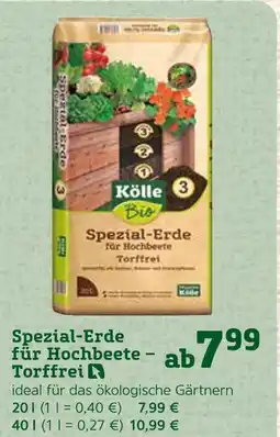 Pflanzen Kölle Kölle spezial-erde für hochbeete – torffrei Angebot