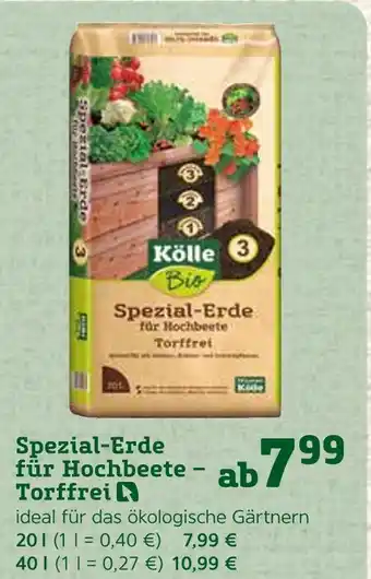 Pflanzen Kölle Kölle spezial-erde für hochbeete – torffrei Angebot