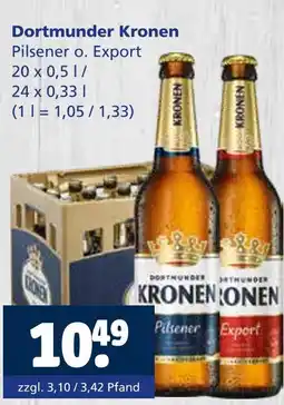 Getränkewelt Dortmunder kronen pilsener o. export Angebot