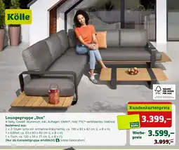Pflanzen Kölle Kölle loungegruppe „dox“ Angebot