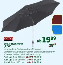 Pflanzen Kölle Derby sonnenschirm eco Angebot