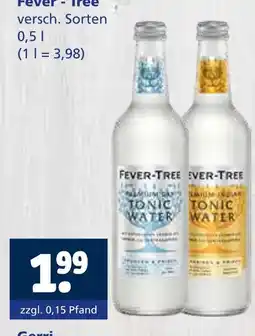 Getränkewelt Fever-tree tonic water Angebot