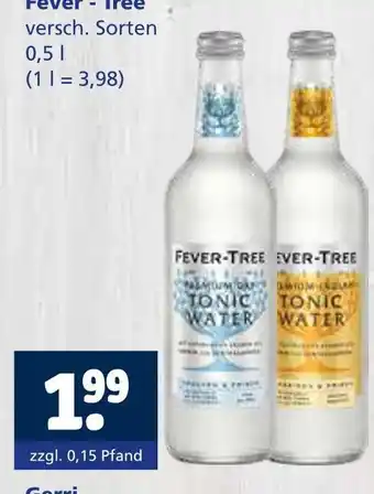 Getränkewelt Fever-tree tonic water Angebot