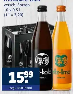 Getränkewelt Fritz-kola fritz-kola & limo Angebot