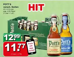 Getränkeparadies Gefromm Pott's versch. sorten Angebot