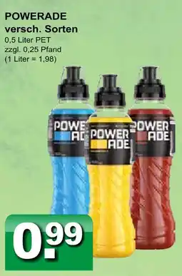 Getränkeparadies Gefromm Powerade versch. sorten Angebot