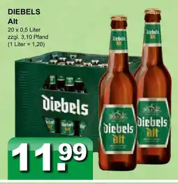 Getränkeparadies Gefromm Diebels alt Angebot