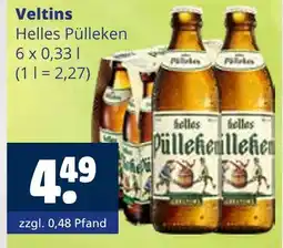 Getränkewelt Veltins helles pülleken Angebot