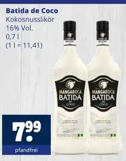 Getränkewelt Mangaroca batida de coco Angebot