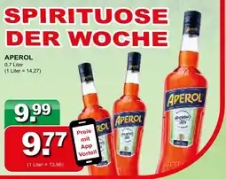 Getränkeparadies Gefromm Aperol spirituose der woche Angebot