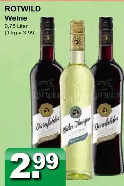 Getränkeparadies Gefromm Rotweild weine Angebot