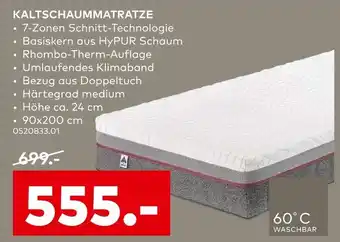 porta Kaltschaummatratze Angebot