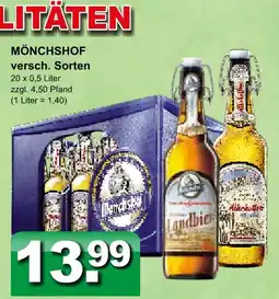 Getränkeparadies Gefromm Mönchshof mönchshof Angebot