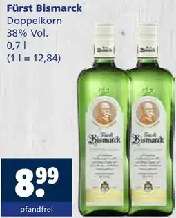 Getränkewelt Fürst bismarck doppelkorn Angebot