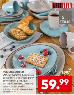 porta Arte viva kombigeschirr naturlook Angebot