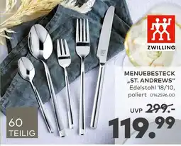 porta Zwilling menuebesteck st. andrews Angebot