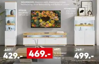 porta Wohnwand Angebot