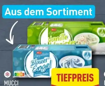 Aldi Nord Mucci Vanille Waldmeister Eisbecher Angebot