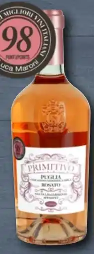 Aldi Nord Luca Maroni Primitivo Rosato Puglia Angebot