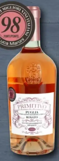 Aldi Nord Luca Maroni Primitivo Rosato Puglia Angebot