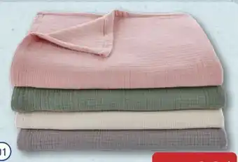 Aldi Nord Home Creation Musselin-Decke Angebot