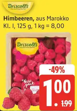 Edeka Driscoll's Himbeeren Angebot