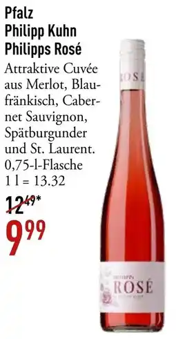 Galeria Markthalle Pfalz Philipp Kuhn Philipps Rosé Angebot