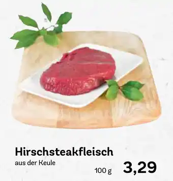 AEZ Hirschsteakfleisch 100g Angebot