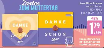 Edeka I Love Milka Pralines Angebot