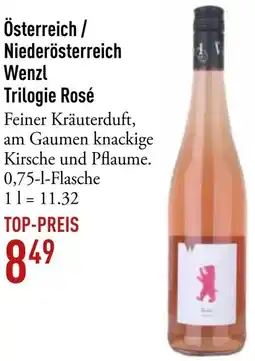 Galeria Markthalle Österreich/ Niederösterreich Wenzl Trilogie Rosé Angebot