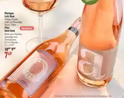 Galeria Markthalle Rheingau Leitz Rosé oder Pfalz Diehl Rosé Angebot