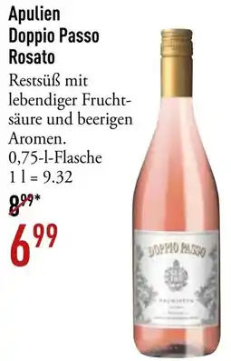 Galeria Markthalle Apulien Doppio Passo Rosato Angebot