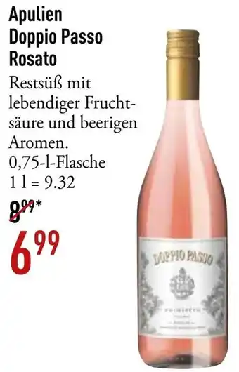 Galeria Markthalle Apulien Doppio Passo Rosato Angebot