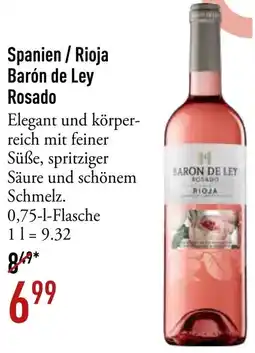 Galeria Markthalle Spanien / Rioja Barón de Ley Rosado Angebot