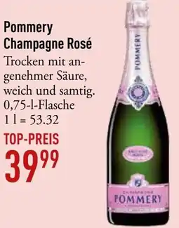 Galeria Markthalle Pommery Champagne Rosé Angebot