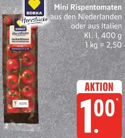 Edeka Edeka Herzstücke Mini Rispentomaten Angebot